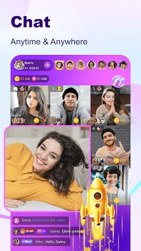 img/screenshots/1089836344-2.webp BuzzCast - Live Video Chat App screenshot 2