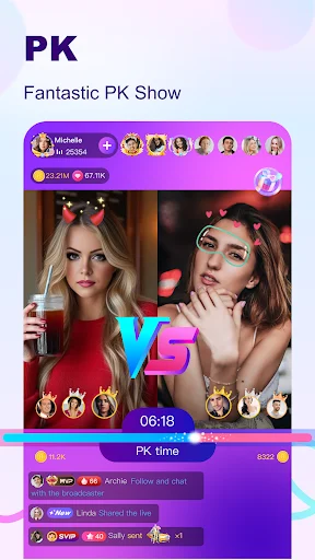 img/screenshots/1089836344-3.webp BuzzCast - Live Video Chat App screenshot 3