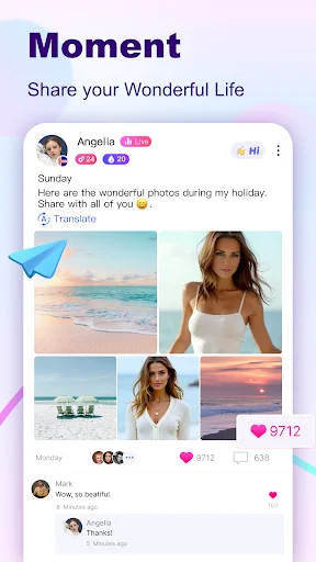 img/screenshots/1089836344-5.webp BuzzCast - Live Video Chat App screenshot 5