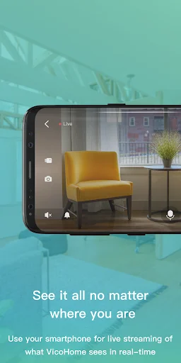 img/screenshots/1466734547-2.webp VicoHome: Smart Home Camera screenshot 2