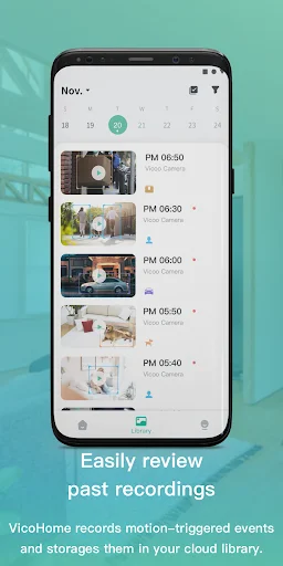 img/screenshots/1466734547-3.webp VicoHome: Smart Home Camera screenshot 3