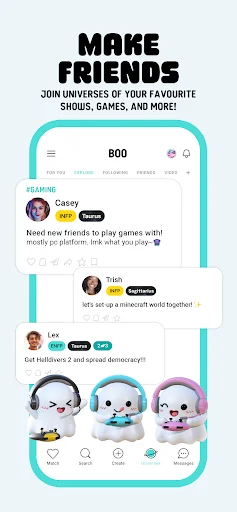 img/screenshots/1498407272-5.webp Boo: Dating. Friends. Chat. screenshot 5