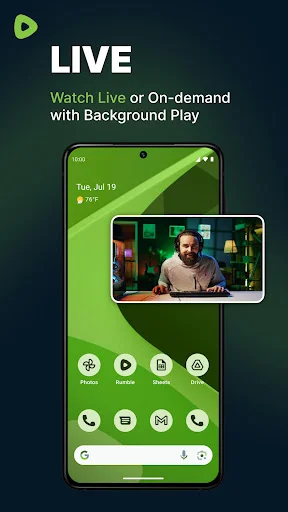 img/screenshots/1518427877-6.webp Rumble: Stream & Watch Videos screenshot 6