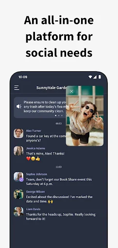img/screenshots/1580059320-2.webp Fambase: Live & Group Chat screenshot 2