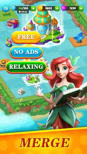 img/screenshots/1615531457-1.webp Panthia®: Magic & Merge Game screenshot 1