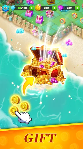 img/screenshots/1615531457-2.webp Panthia®: Magic & Merge Game screenshot 2