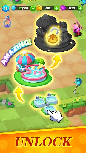 img/screenshots/1615531457-3.webp Panthia®: Magic & Merge Game screenshot 3