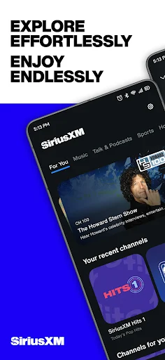 img/screenshots/317951436-1.webp SiriusXM: Music, Sports & News screenshot 1