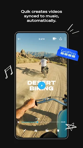 img/screenshots/561350520-1.webp GoPro Quik: Video Editor screenshot 1
