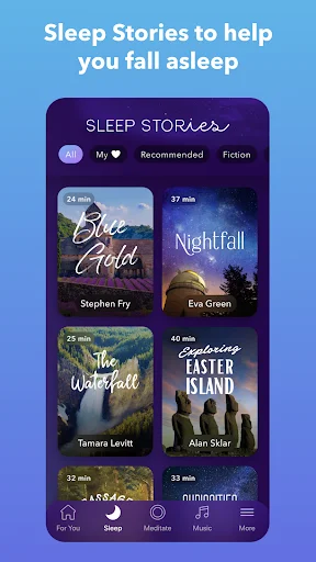 img/screenshots/571800810-5.webp Calm - Sleep, Meditate, Relax screenshot 5