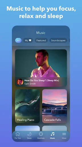 img/screenshots/571800810-6.webp Calm - Sleep, Meditate, Relax screenshot 6