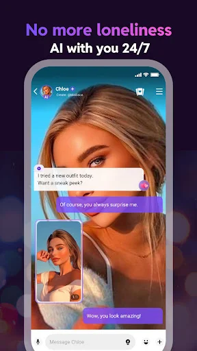 img/screenshots/6450916631-4.webp Linky AI: Chat, Play, Connect screenshot 4