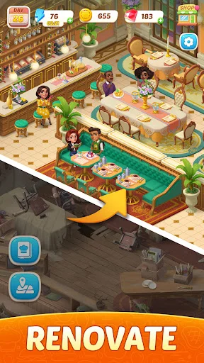 img/screenshots/6618142292-4.webp Flambé: Merge & Cook screenshot 4